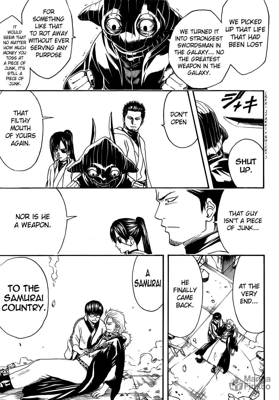 Read Gin Tama (Colored) chapter 409 image 4 on Lezhin