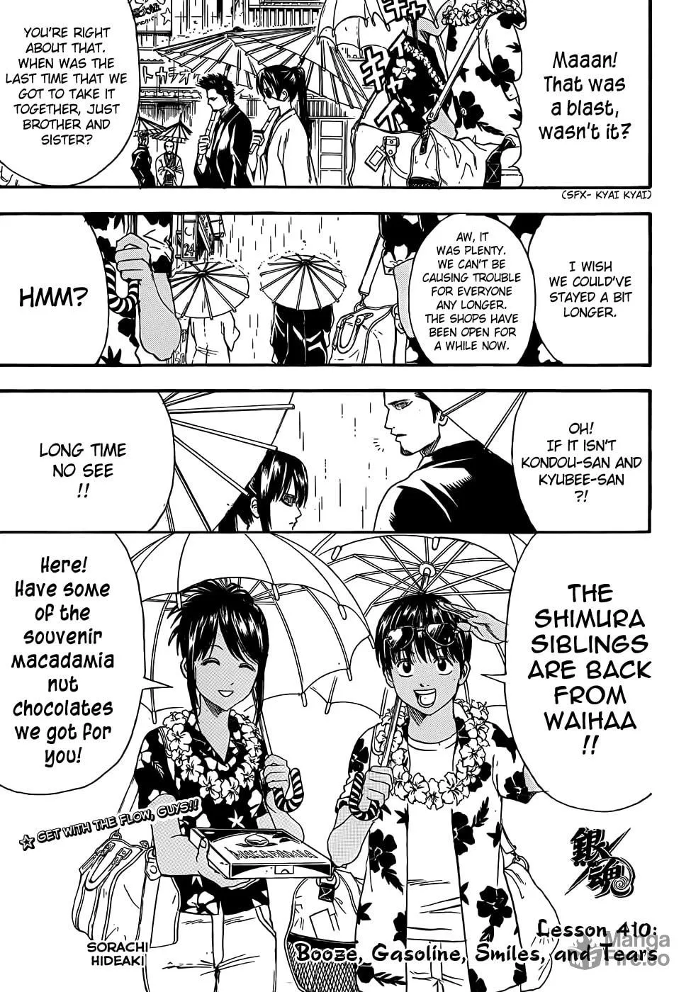 Read Gin Tama (Colored) chapter 410 image 4 on Lezhin