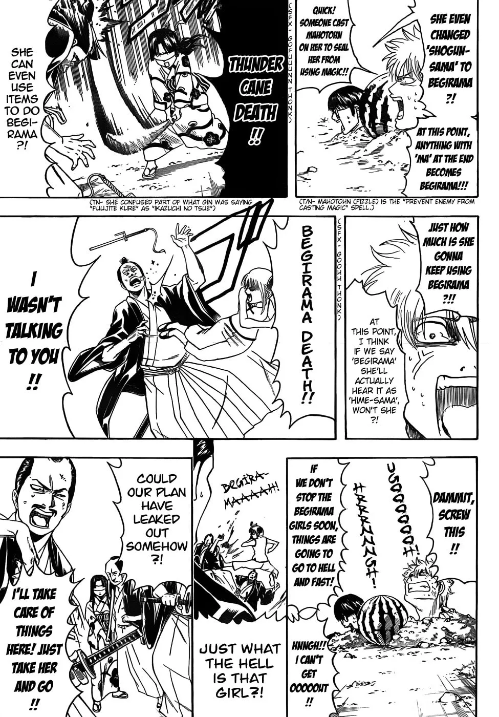 Read Gin Tama (Colored) chapter 411 image 10 on Lezhin