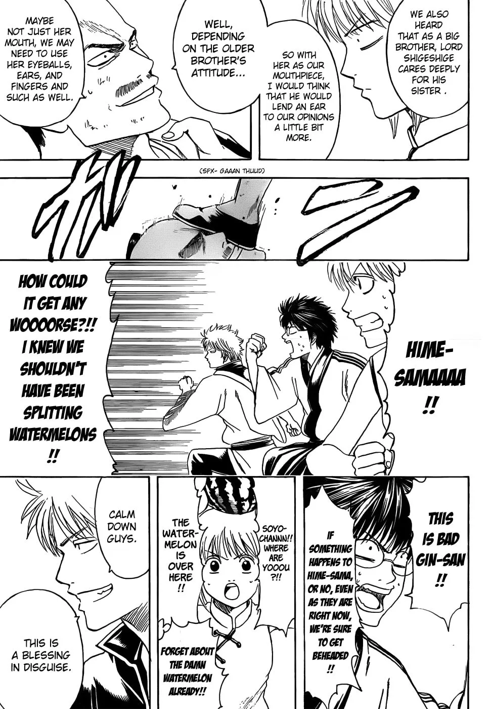 Read Gin Tama (Colored) chapter 411 image 12 on Lezhin