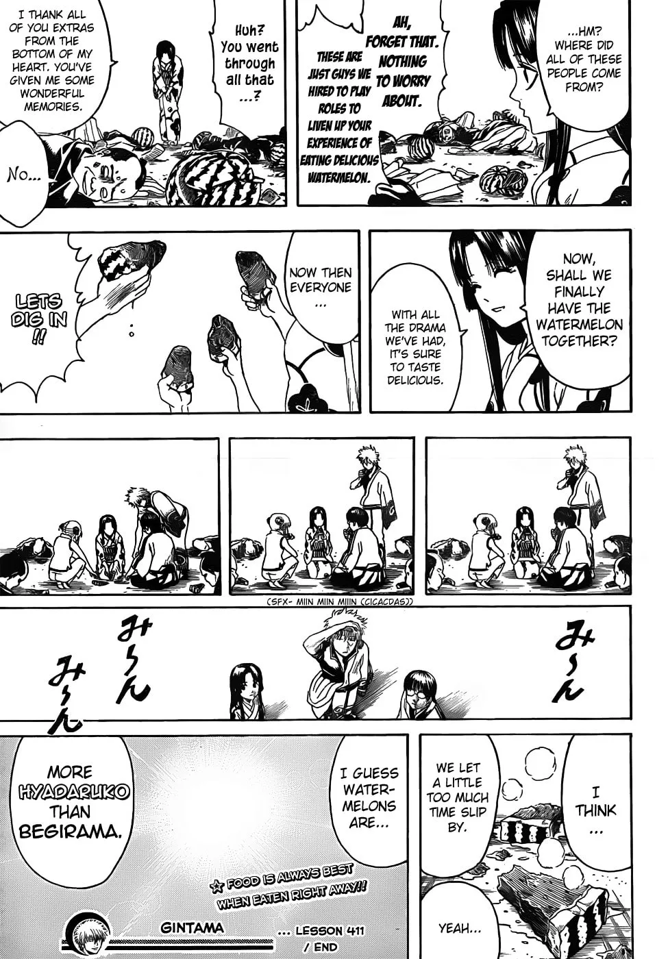 Read Gin Tama (Colored) chapter 411 image 18 on Lezhin