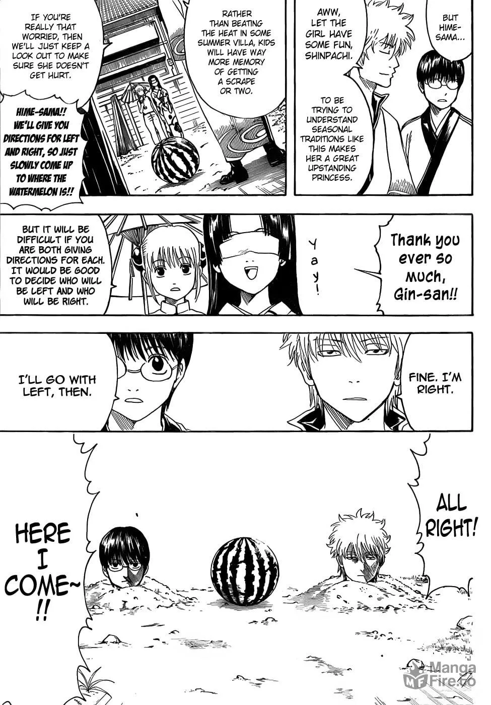 Read Gin Tama (Colored) chapter 411 image 4 on Lezhin