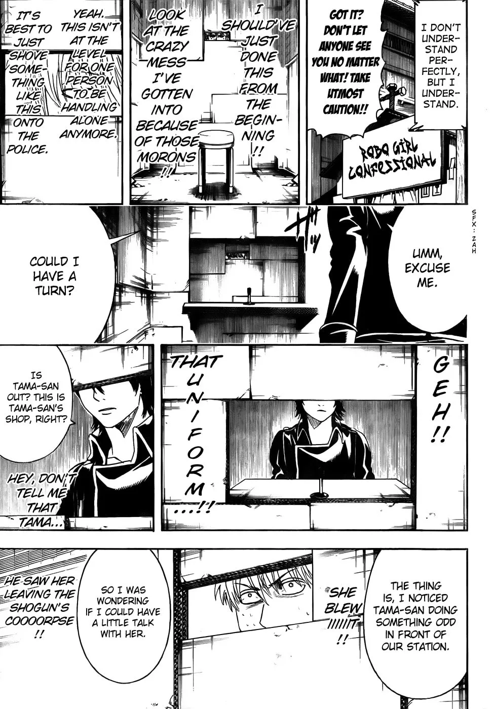 Read Gin Tama (Colored) chapter 413 image 12 on Lezhin