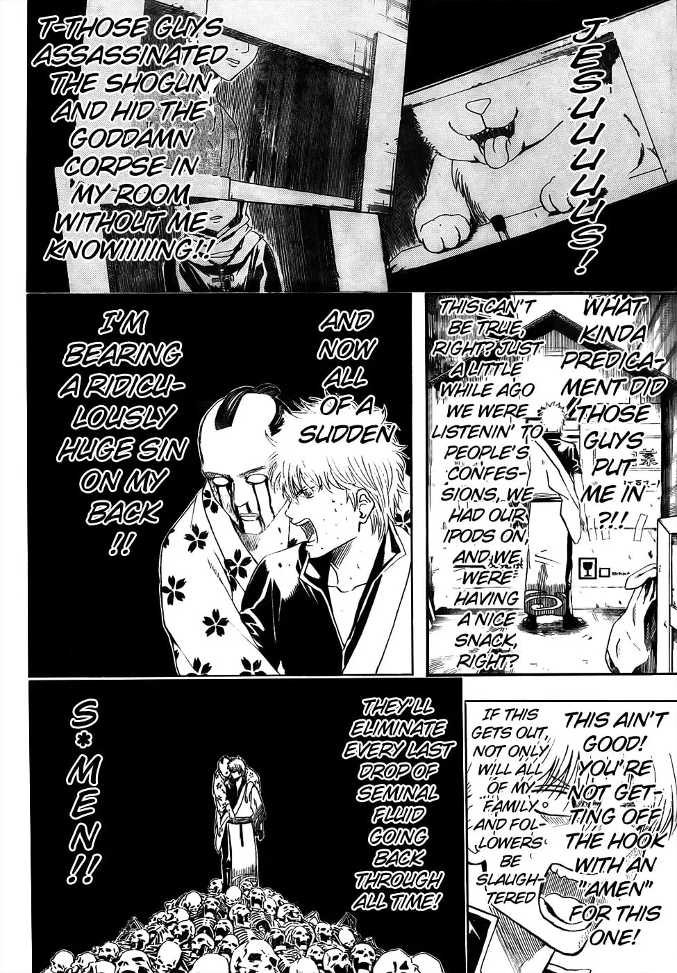 Read Gin Tama (Colored) chapter 413 image 3 on Lezhin