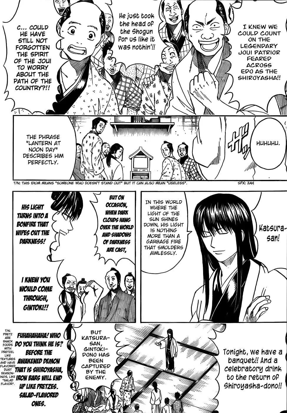Read Gin Tama (Colored) chapter 414 image 1 on Lezhin