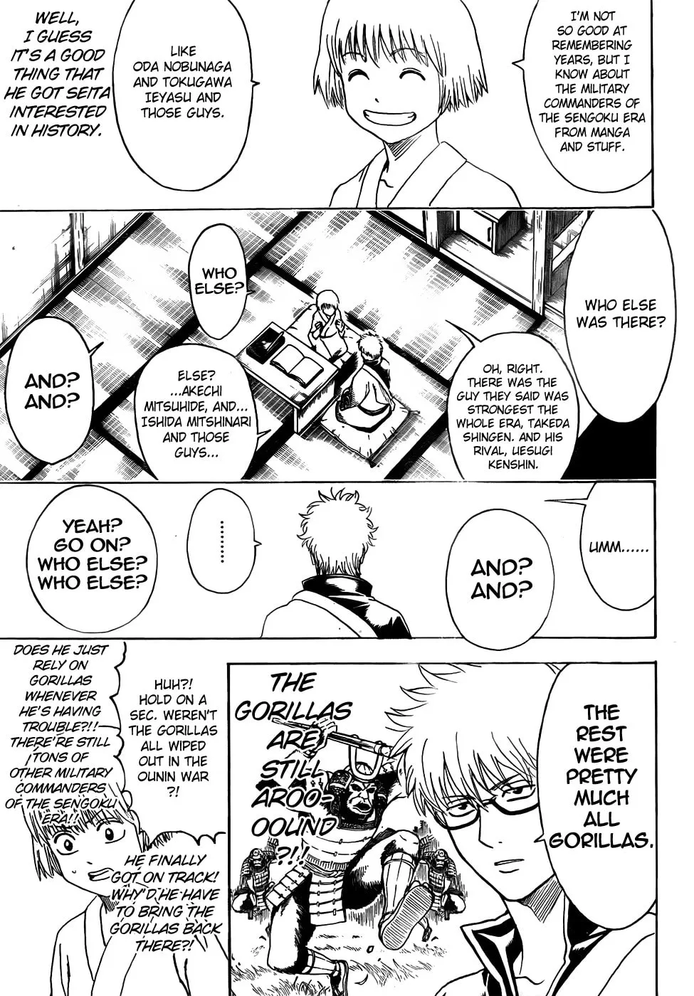 Read Gin Tama (Colored) chapter 417 image 12 on Lezhin
