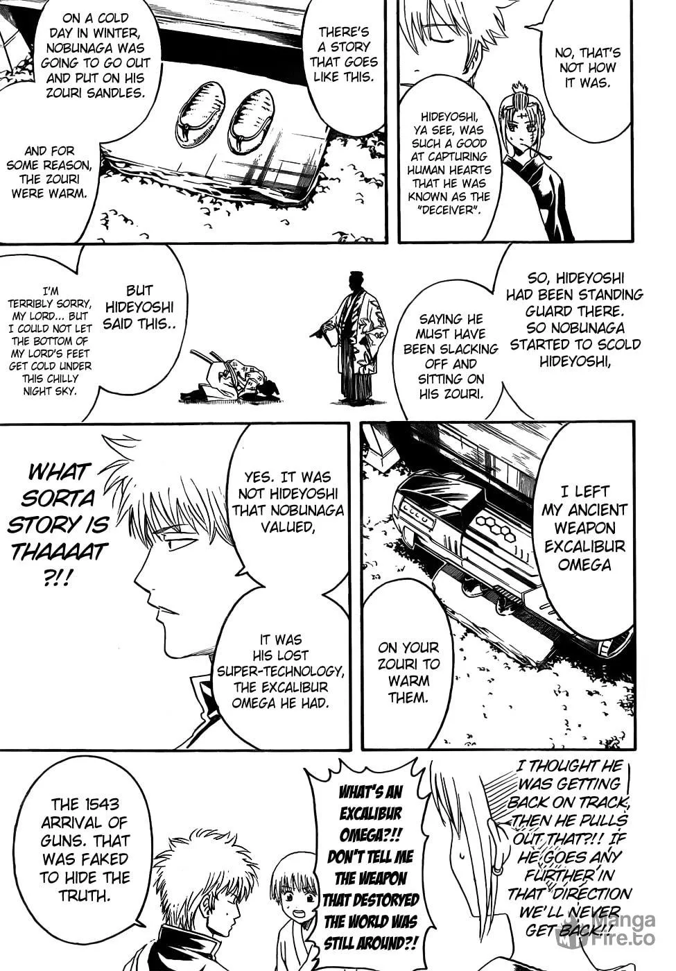 Read Gin Tama (Colored) chapter 417 image 14 on Lezhin