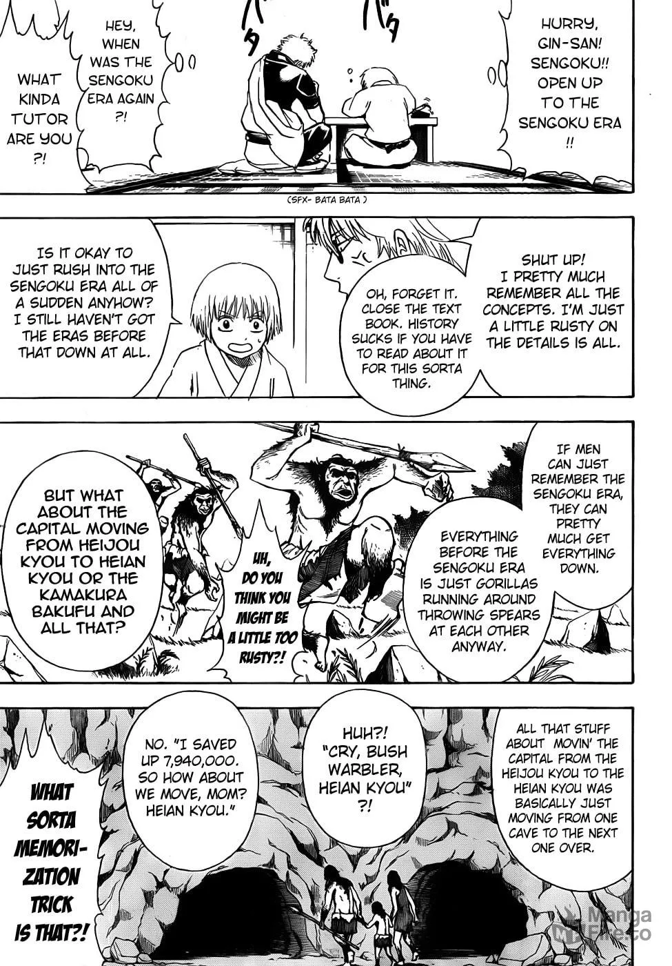 Read Gin Tama (Colored) chapter 417 image 8 on Lezhin