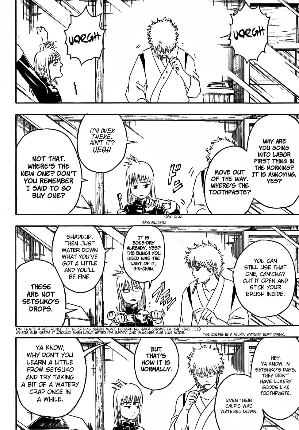 Read Gin Tama (Colored) chapter 418 image 1 on Lezhin