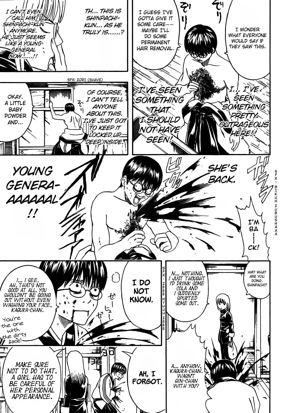 Read Gin Tama (Colored) chapter 418 image 10 on Lezhin