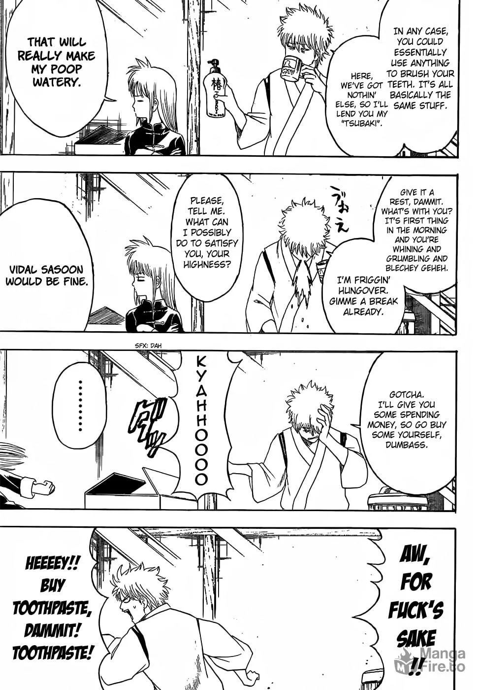 Read Gin Tama (Colored) chapter 418 image 2 on Lezhin