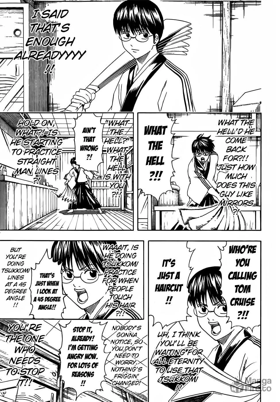 Read Gin Tama (Colored) chapter 418 image 8 on Lezhin
