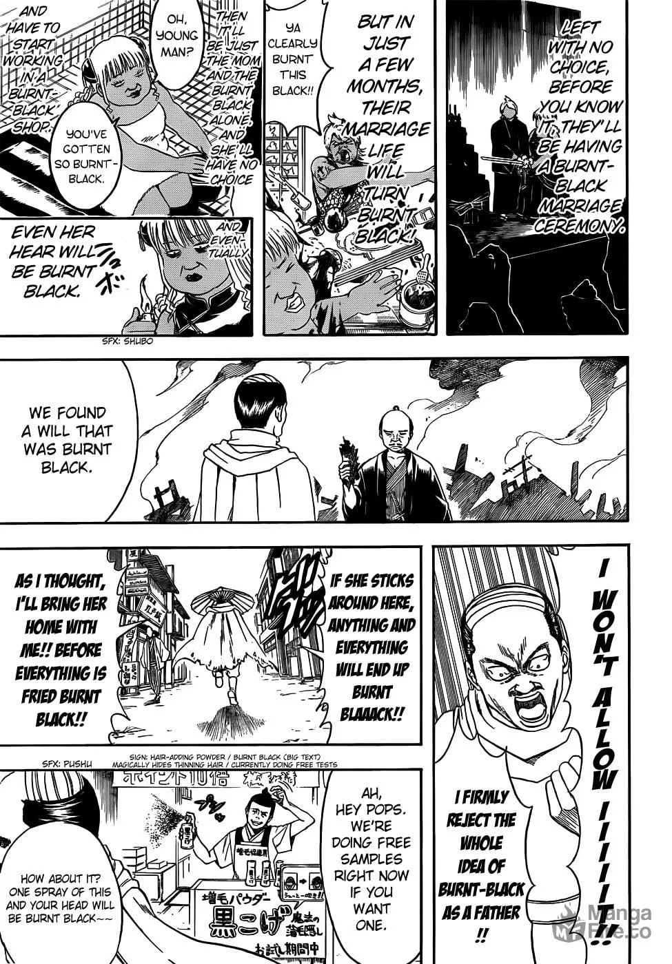Read Gin Tama (Colored) chapter 419 image 2 on Lezhin
