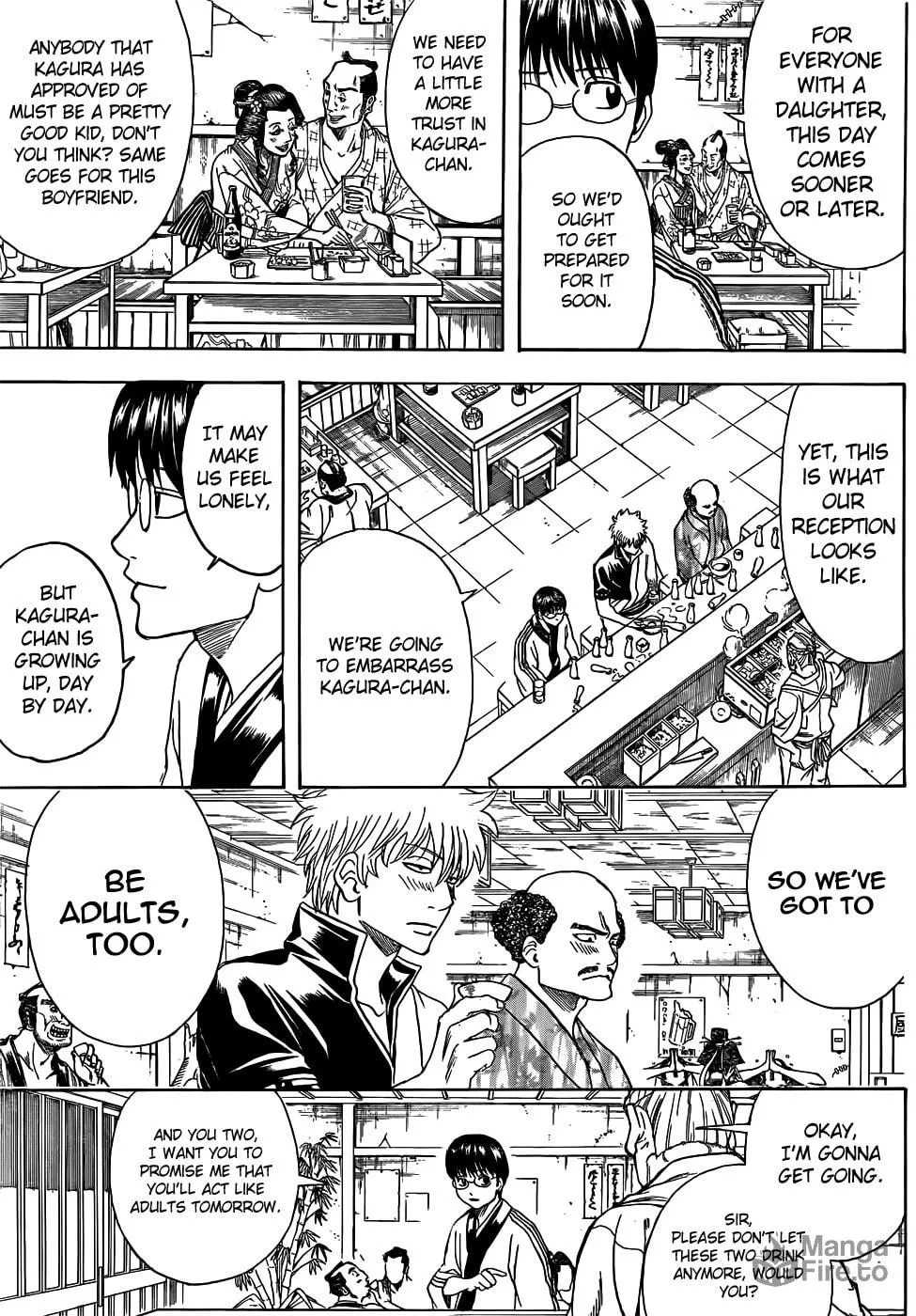 Read Gin Tama (Colored) chapter 420 image 2 on Lezhin