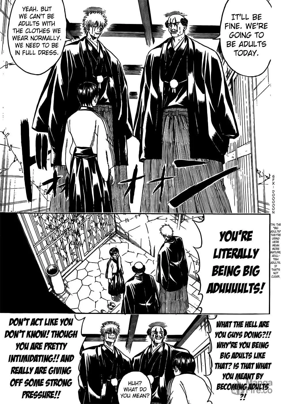 Read Gin Tama (Colored) chapter 420 image 8 on Lezhin