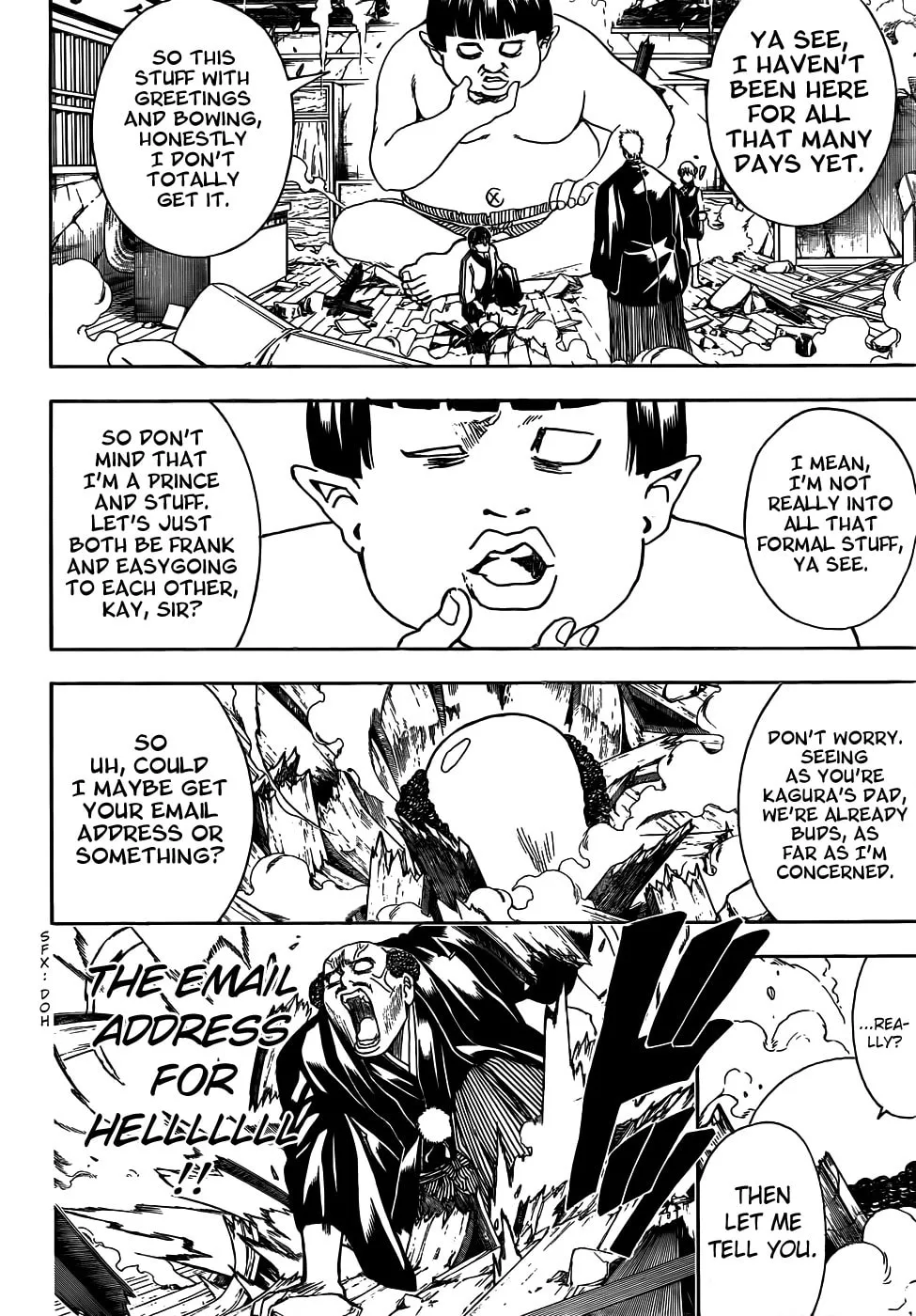 Read Gin Tama (Colored) chapter 421 image 1 on Lezhin