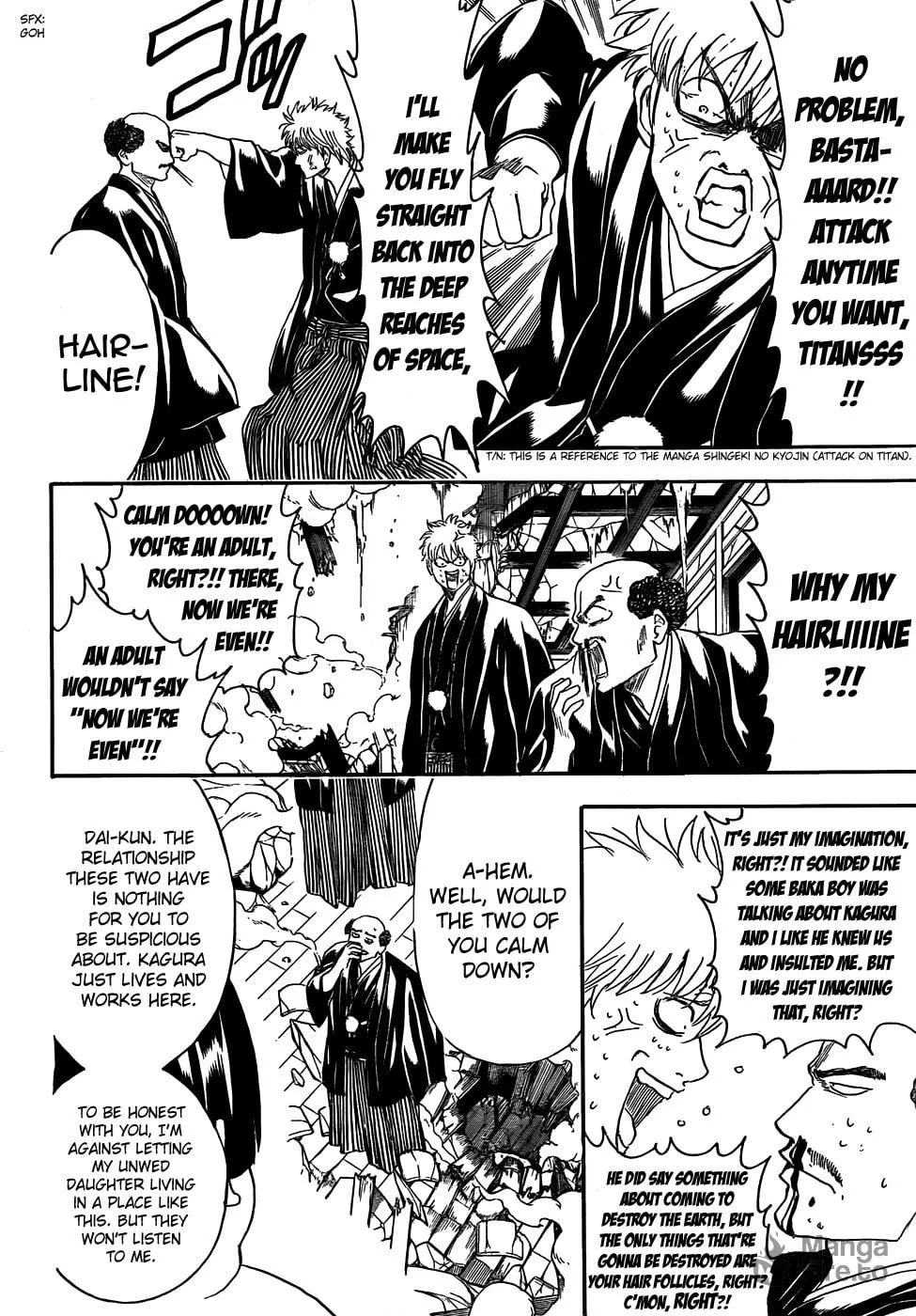 Read Gin Tama (Colored) chapter 421 image 5 on Lezhin