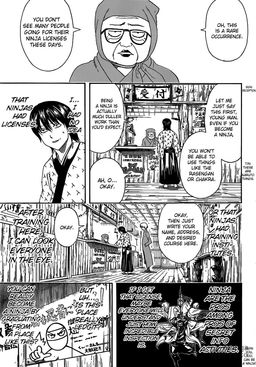 Read Gin Tama (Colored) chapter 423 image 4 on Lezhin
