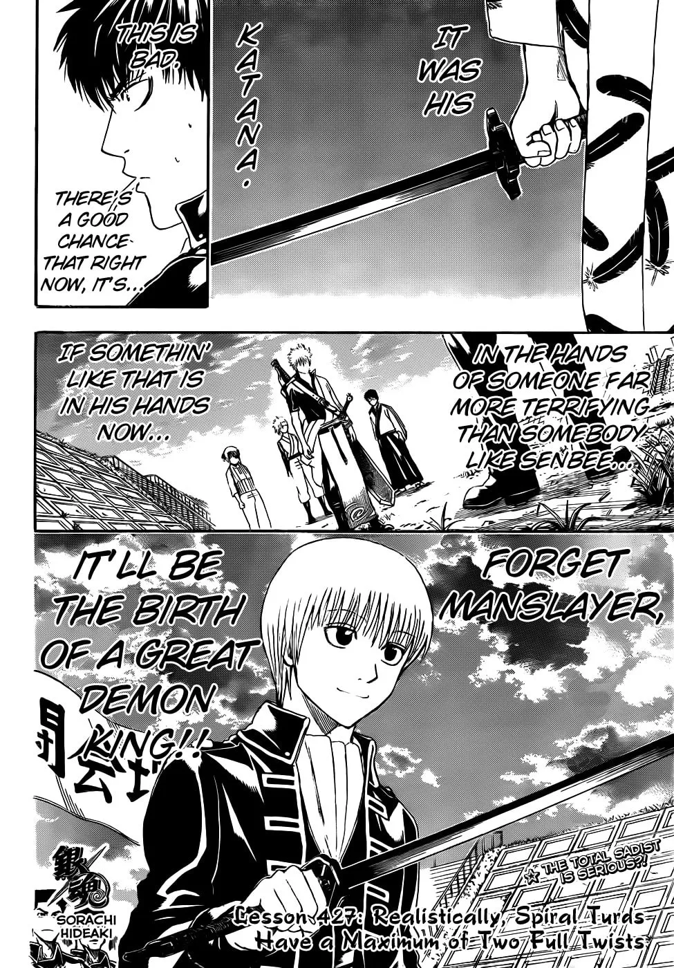 Read Gin Tama (Colored) chapter 427 image 3 on Lezhin
