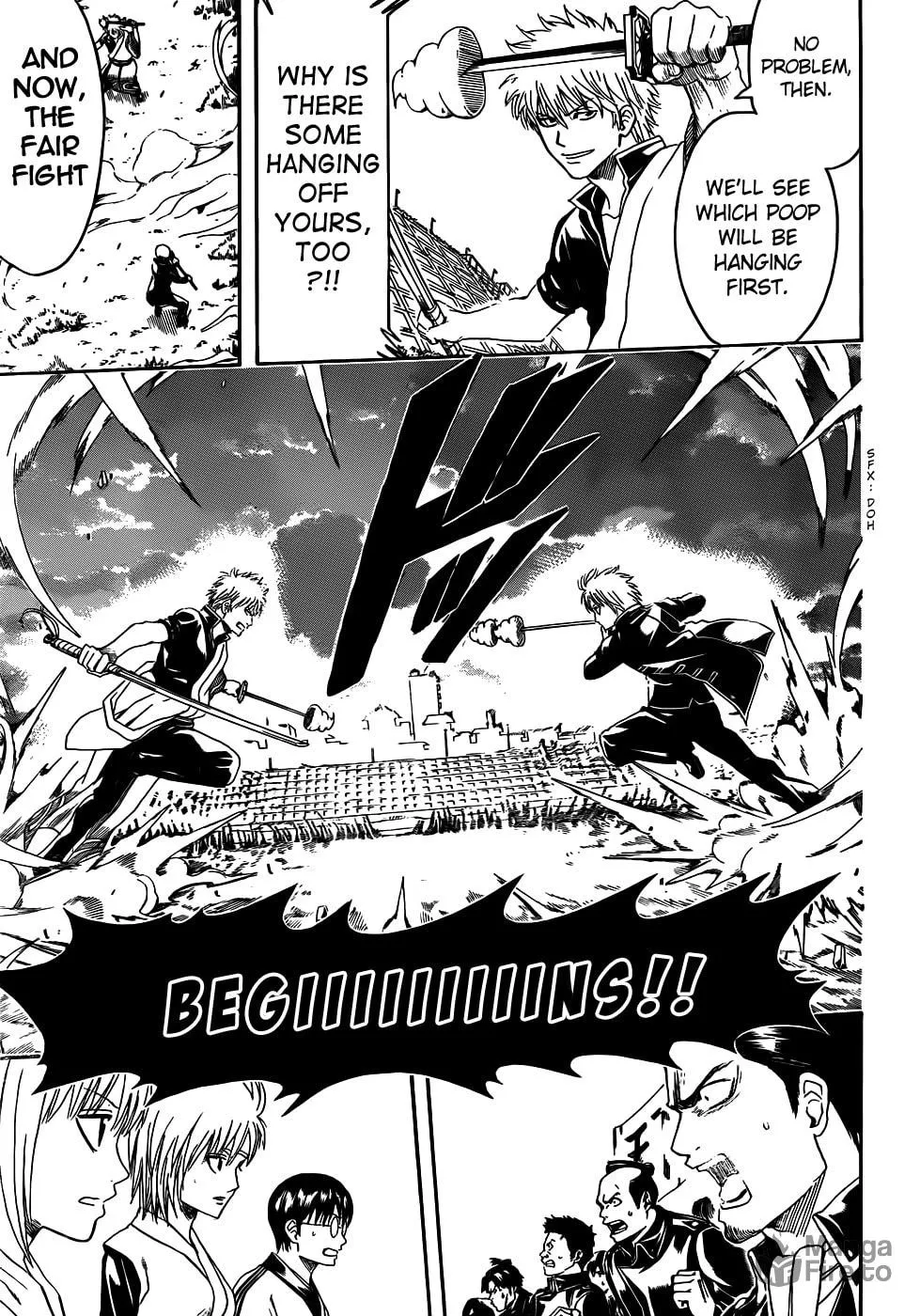 Read Gin Tama (Colored) chapter 427 image 8 on Lezhin