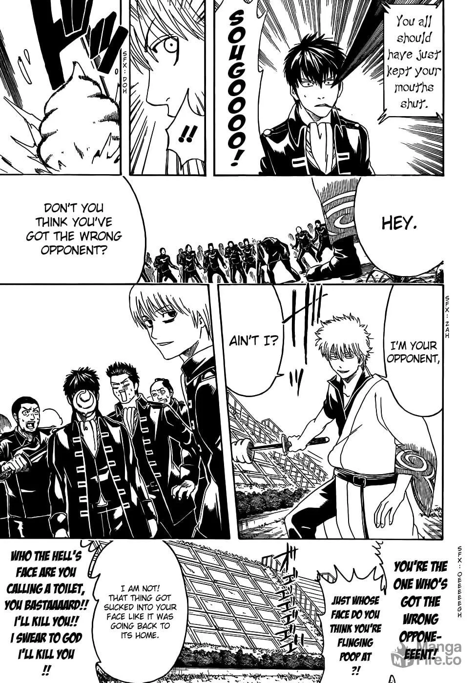 Read Gin Tama (Colored) chapter 428 image 4 on Lezhin