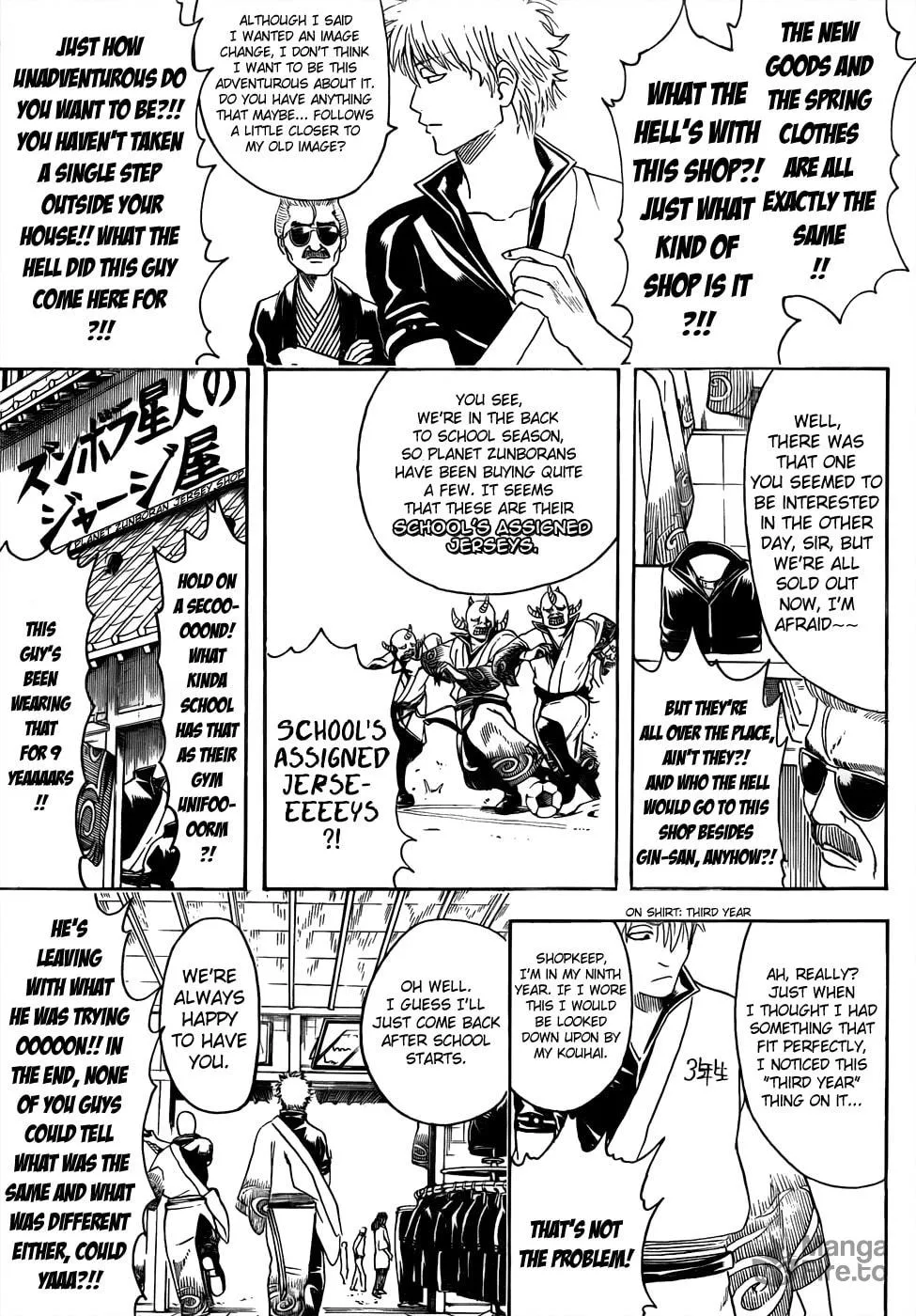 Read Gin Tama (Colored) chapter 434 image 4 on Lezhin
