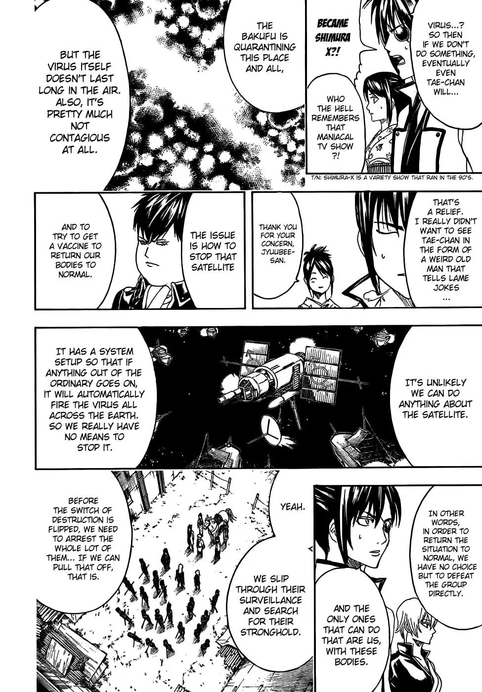 Read Gin Tama (Colored) chapter 439 image 7 on Lezhin