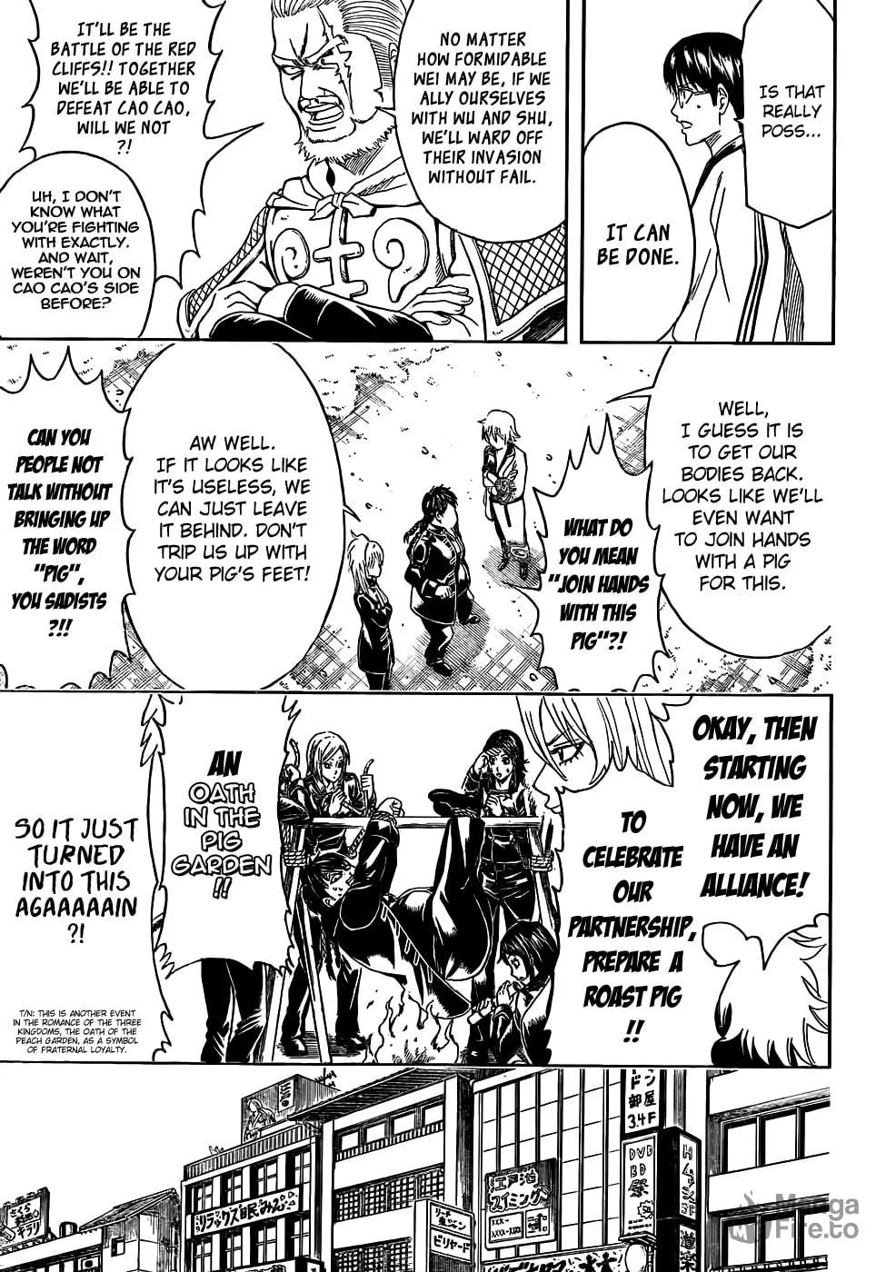 Read Gin Tama (Colored) chapter 439 image 8 on Lezhin