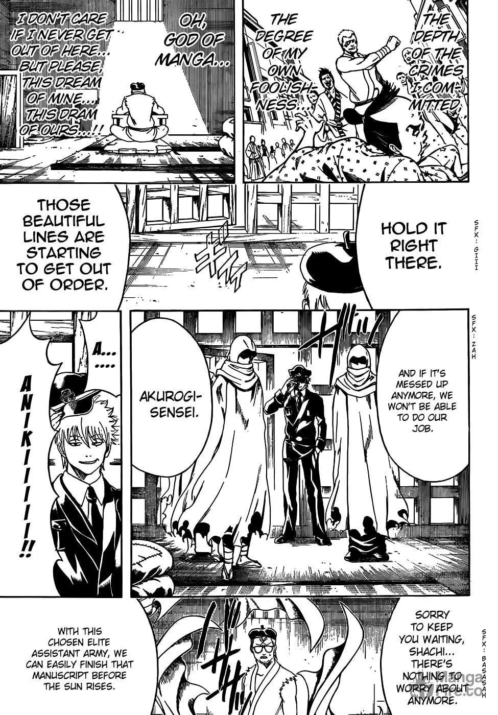 Read Gin Tama (Colored) chapter 442 image 4 on Lezhin