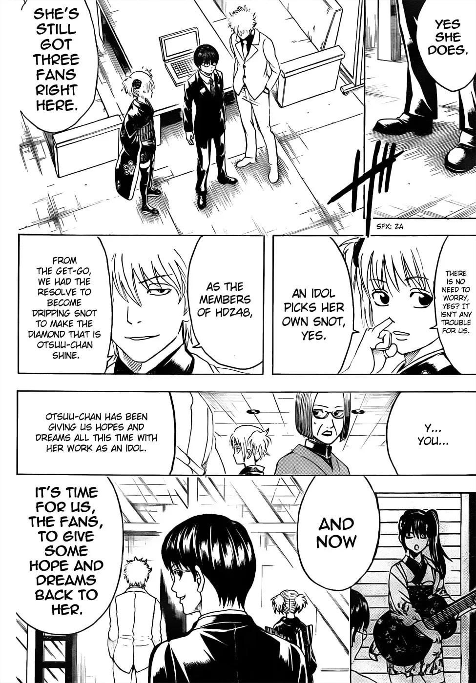 Read Gin Tama (Colored) chapter 447 image 7 on Lezhin