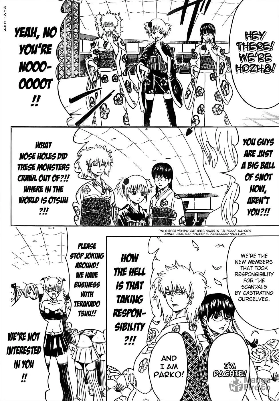 Read Gin Tama (Colored) chapter 447 image 9 on Lezhin