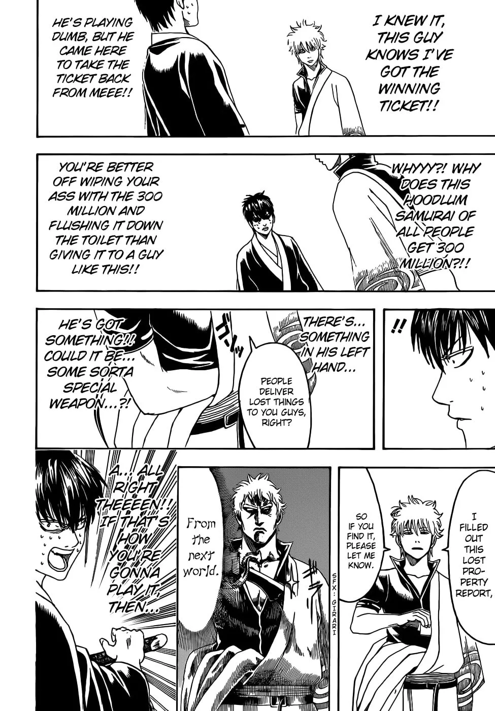 Read Gin Tama (Colored) chapter 450 image 12 on Lezhin