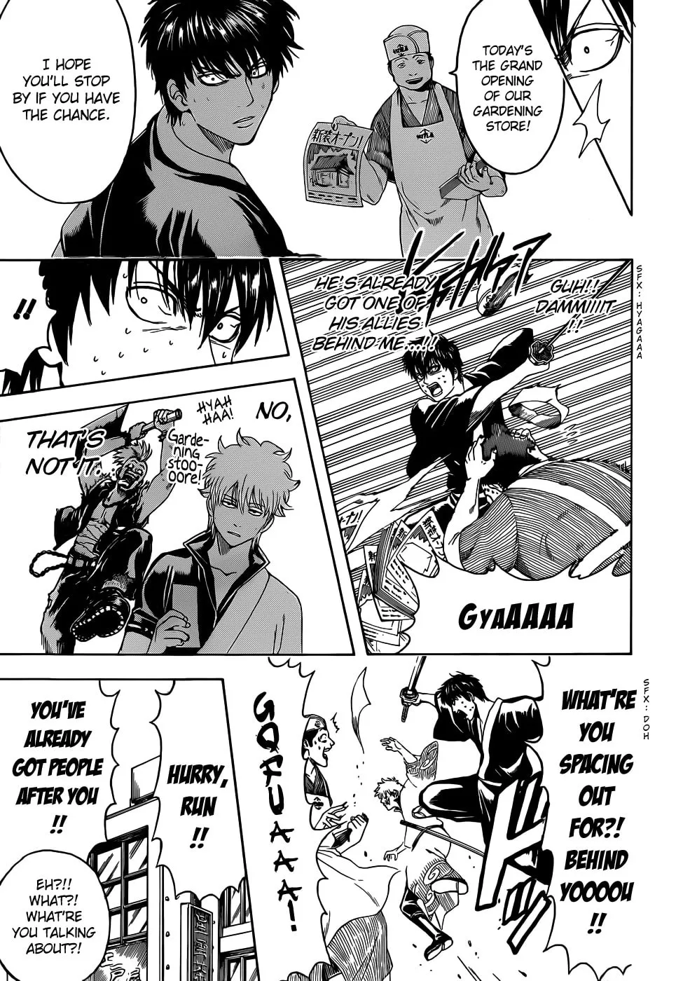 Read Gin Tama (Colored) chapter 450 image 13 on Lezhin