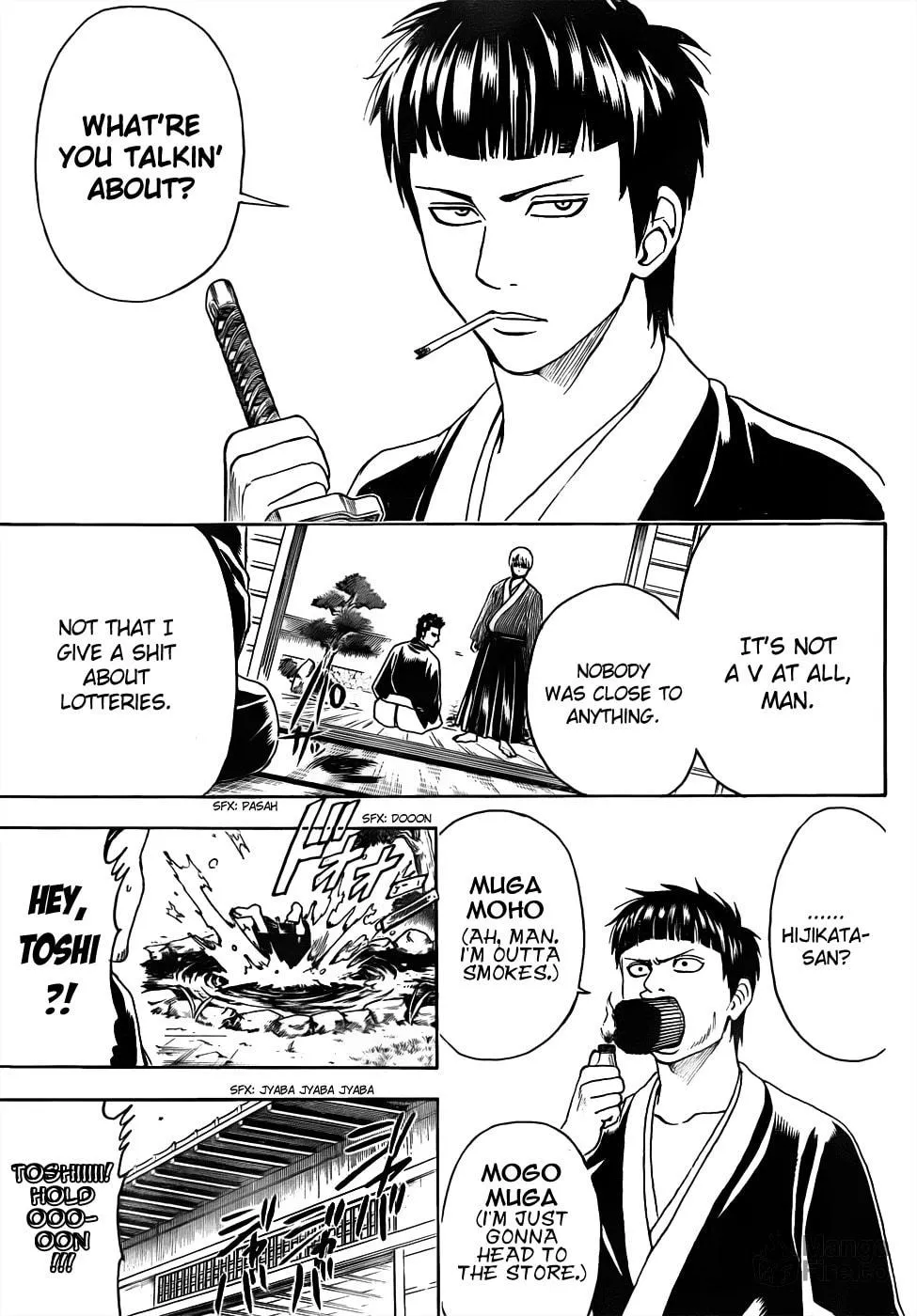 Read Gin Tama (Colored) chapter 450 image 5 on Lezhin
