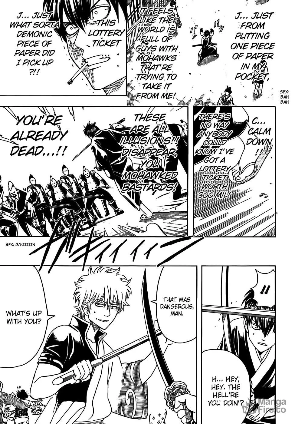 Read Gin Tama (Colored) chapter 450 image 9 on Lezhin