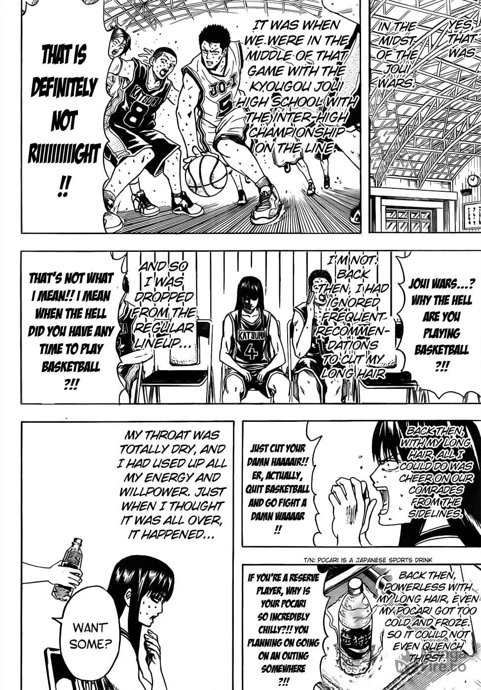 Read Gin Tama (Colored) chapter 452 image 9 on Lezhin