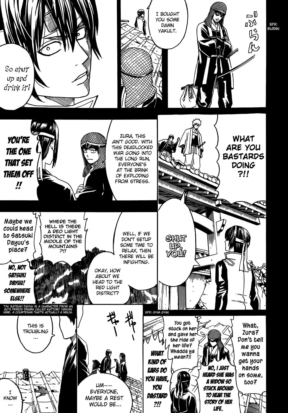 Read Gin Tama (Colored) chapter 453 image 12 on Lezhin
