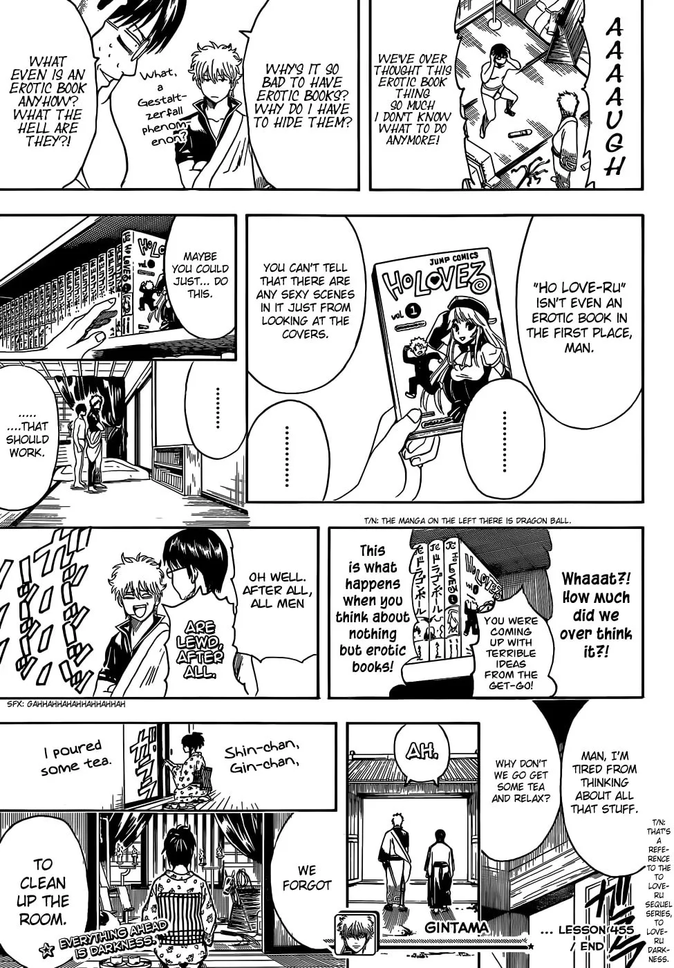 Read Gin Tama (Colored) chapter 455 image 18 on Lezhin