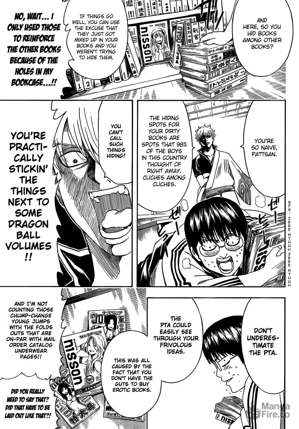 Read Gin Tama (Colored) chapter 455 image 8 on Lezhin
