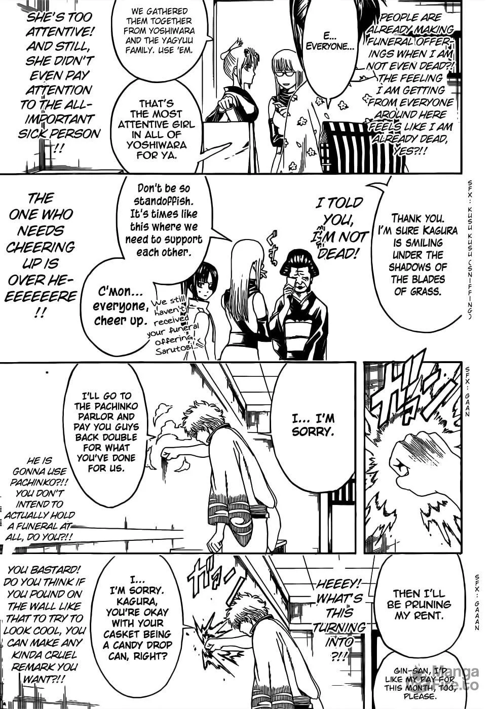 Read Gin Tama (Colored) chapter 458 image 8 on Lezhin
