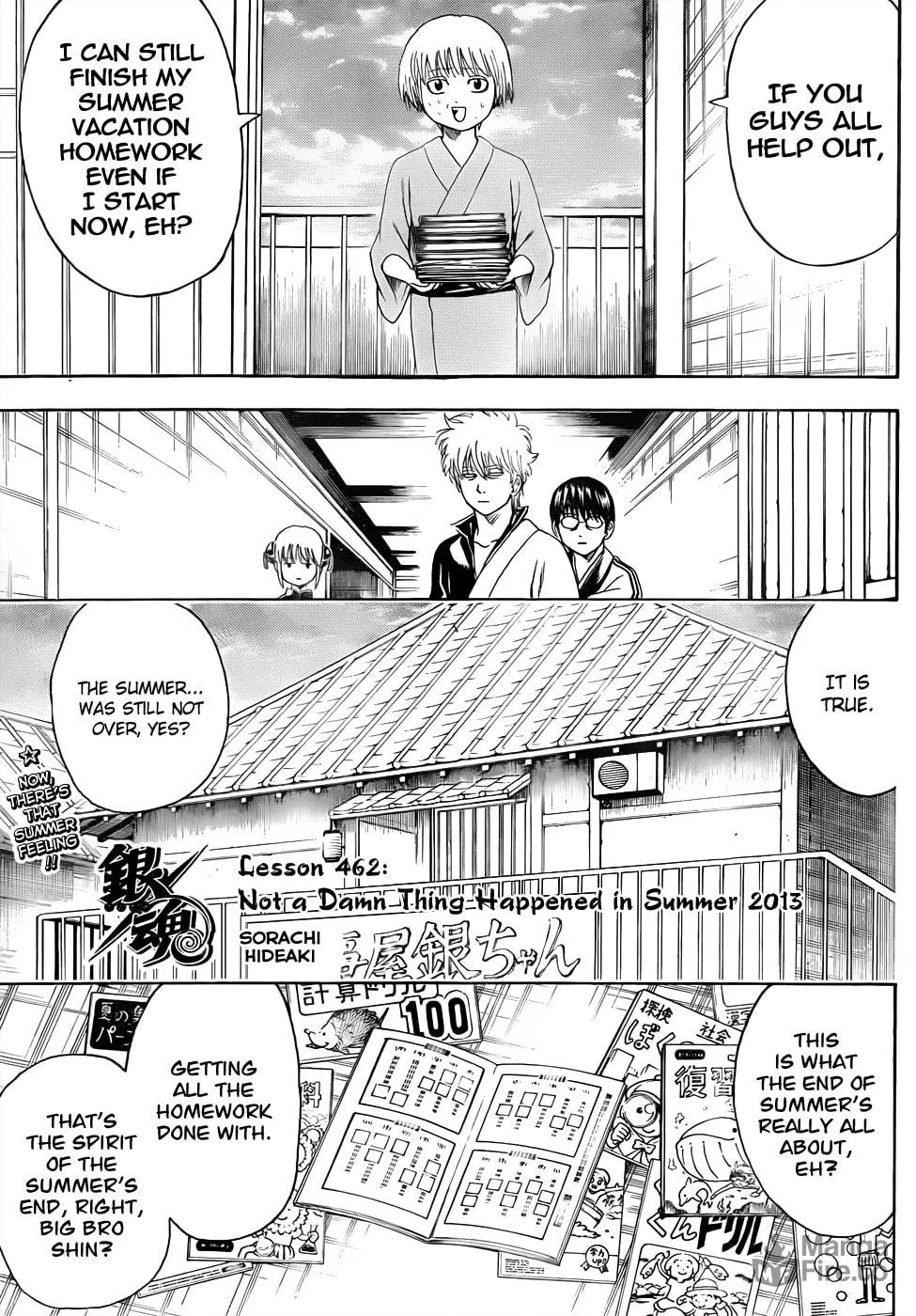 Read Gin Tama (Colored) chapter 462 image 2 on Lezhin