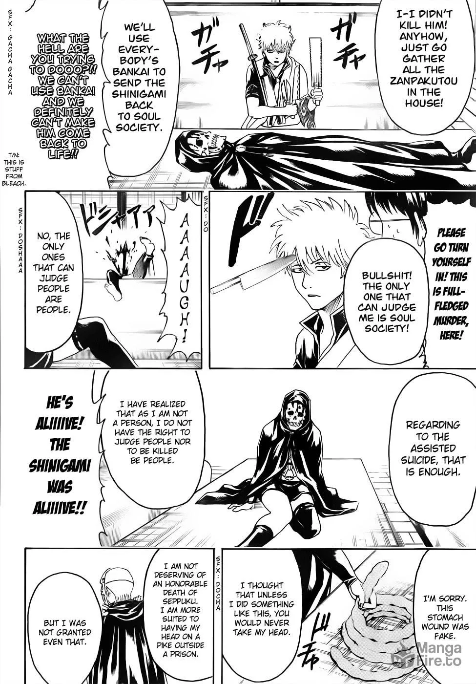 Read Gin Tama (Colored) chapter 463 image 9 on Lezhin