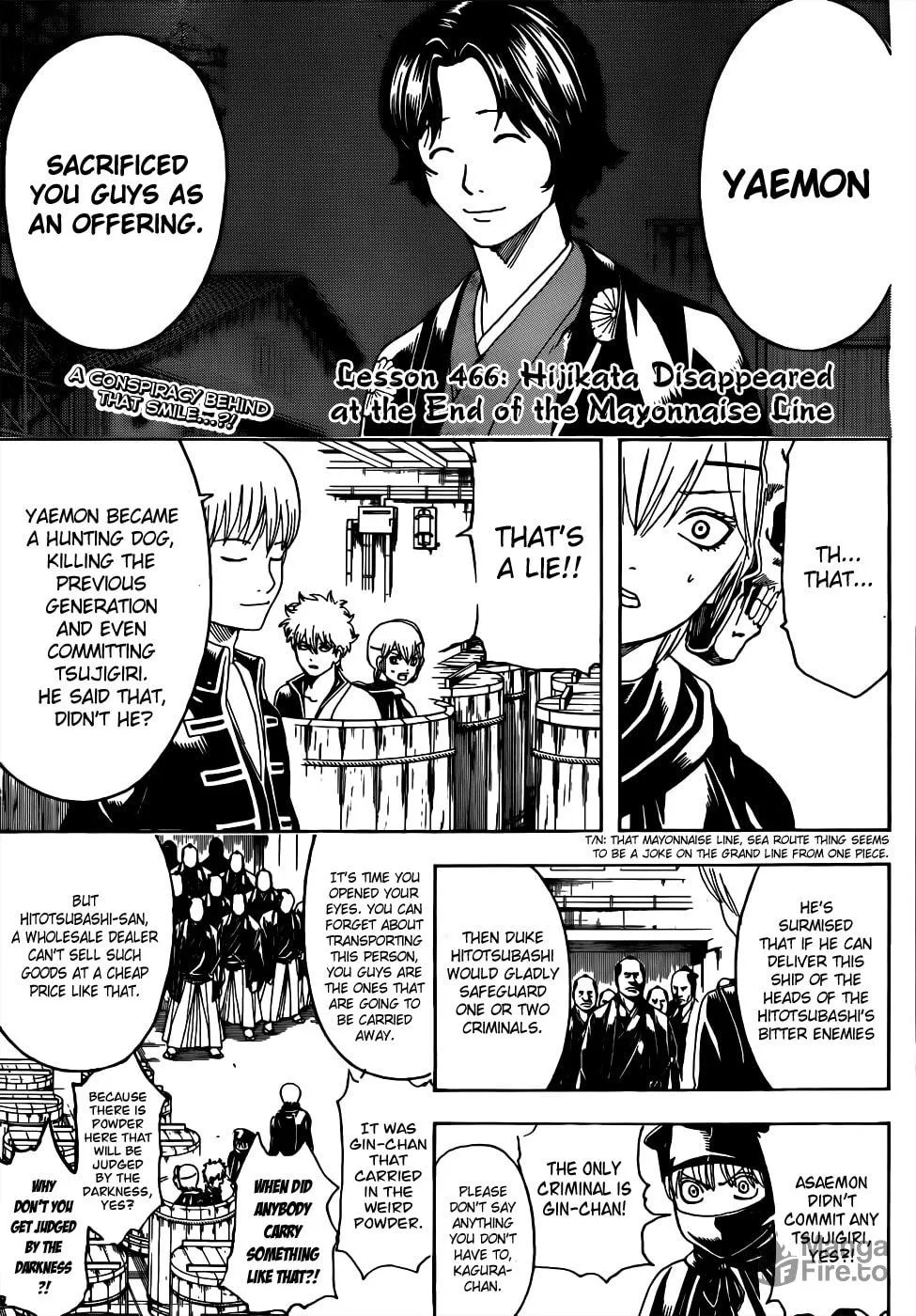 Read Gin Tama (Colored) chapter 466 image 4 on Lezhin