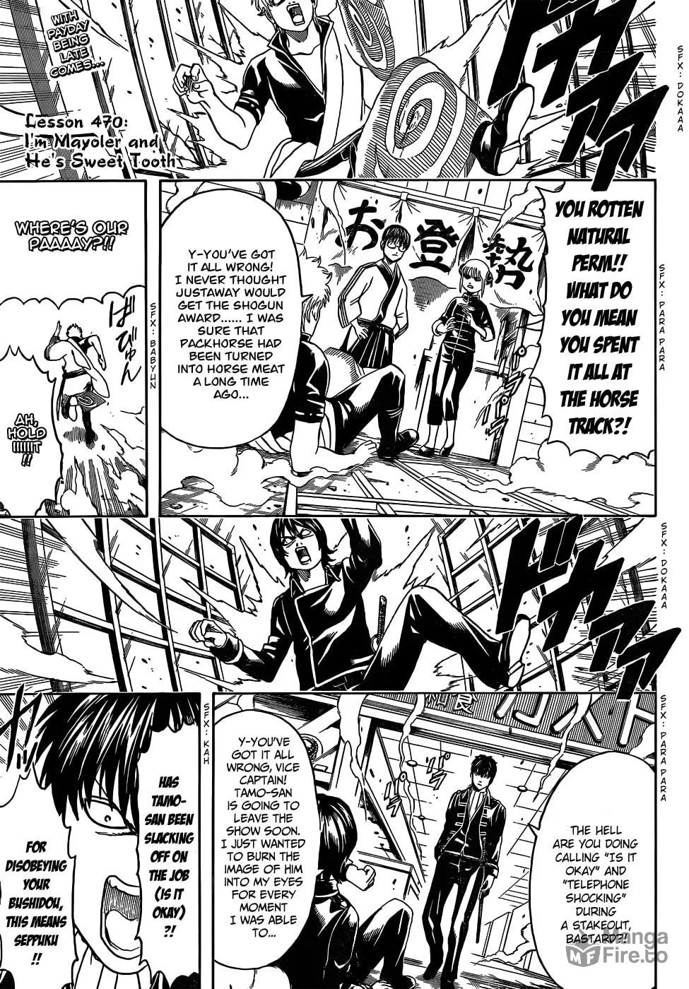 Read Gin Tama (Colored) chapter 470 image 2 on Lezhin