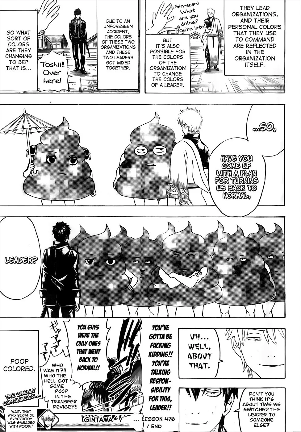 Read Gin Tama (Colored) chapter 476 image 16 on Lezhin