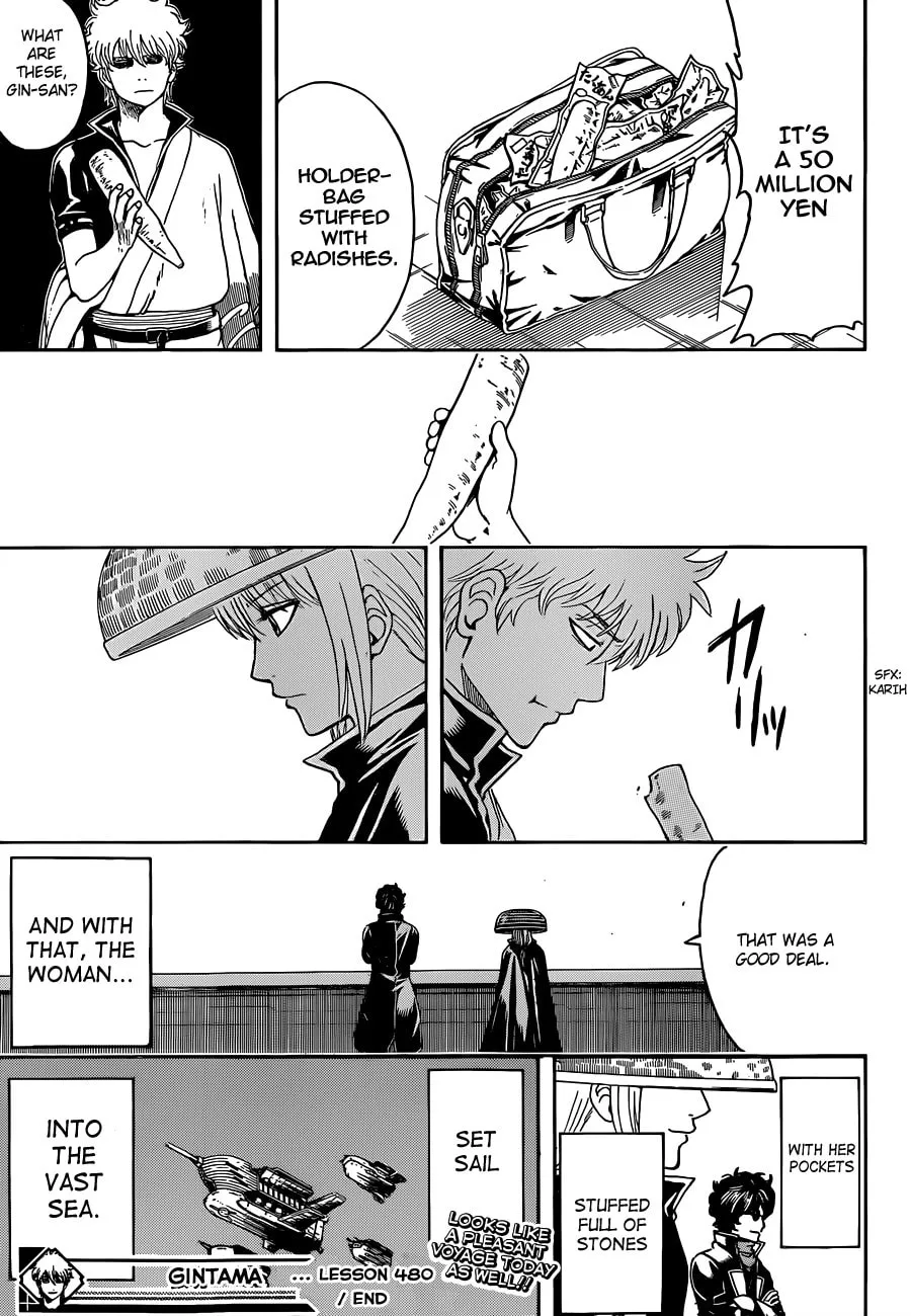 Read Gin Tama (Colored) chapter 480 image 16 on Lezhin