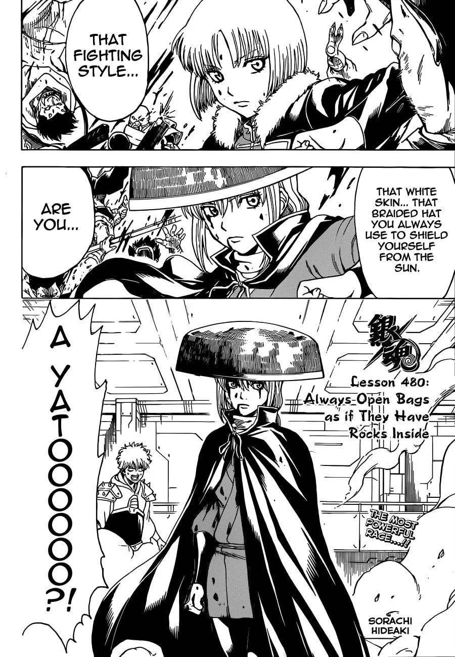 Read Gin Tama (Colored) chapter 480 image 3 on Lezhin
