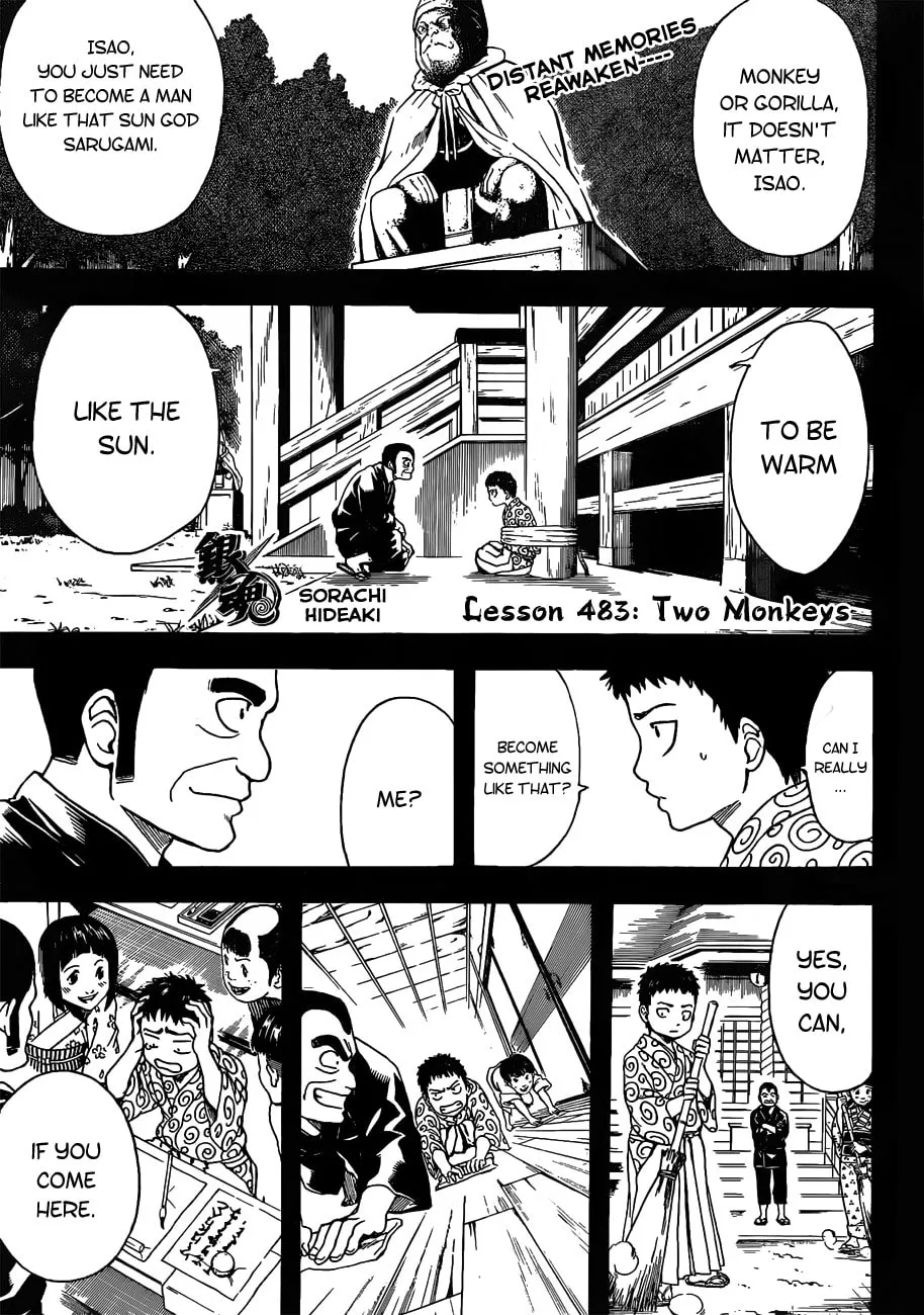 Read Gin Tama (Colored) chapter 483 image 0 on Lezhin