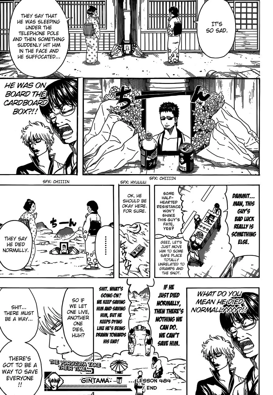 Read Gin Tama (Colored) chapter 484 image 16 on Lezhin