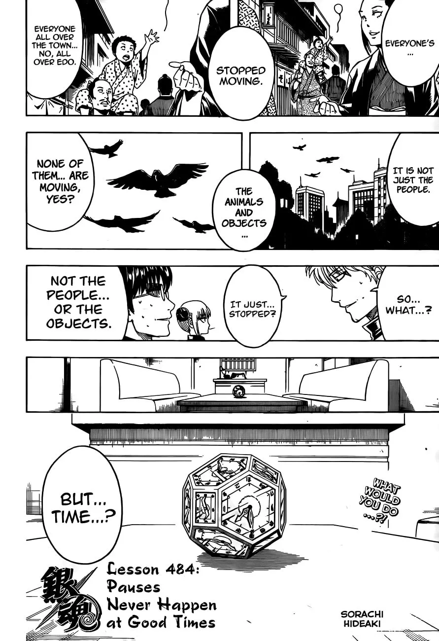 Read Gin Tama (Colored) chapter 484 image 3 on Lezhin